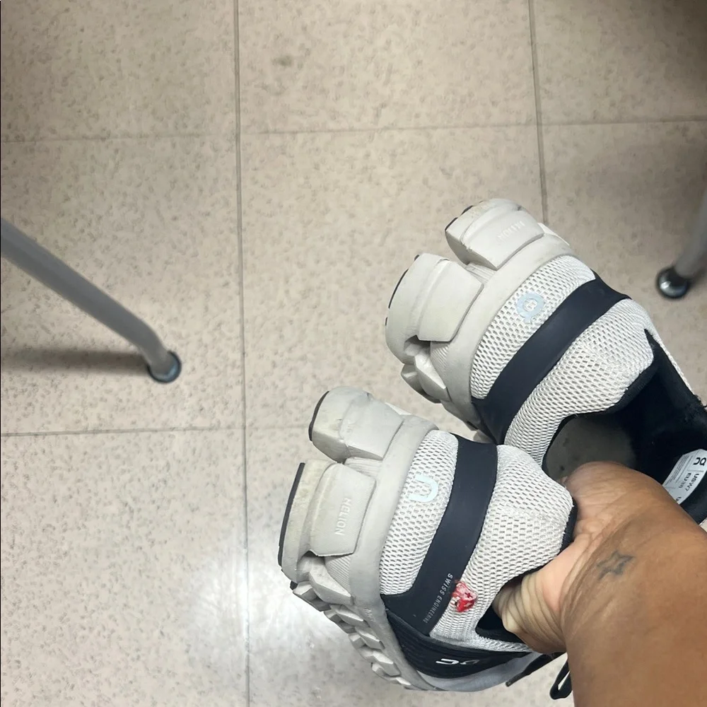 On Women's Black and Gray Athletic Sneakers - Picture 8 of 11